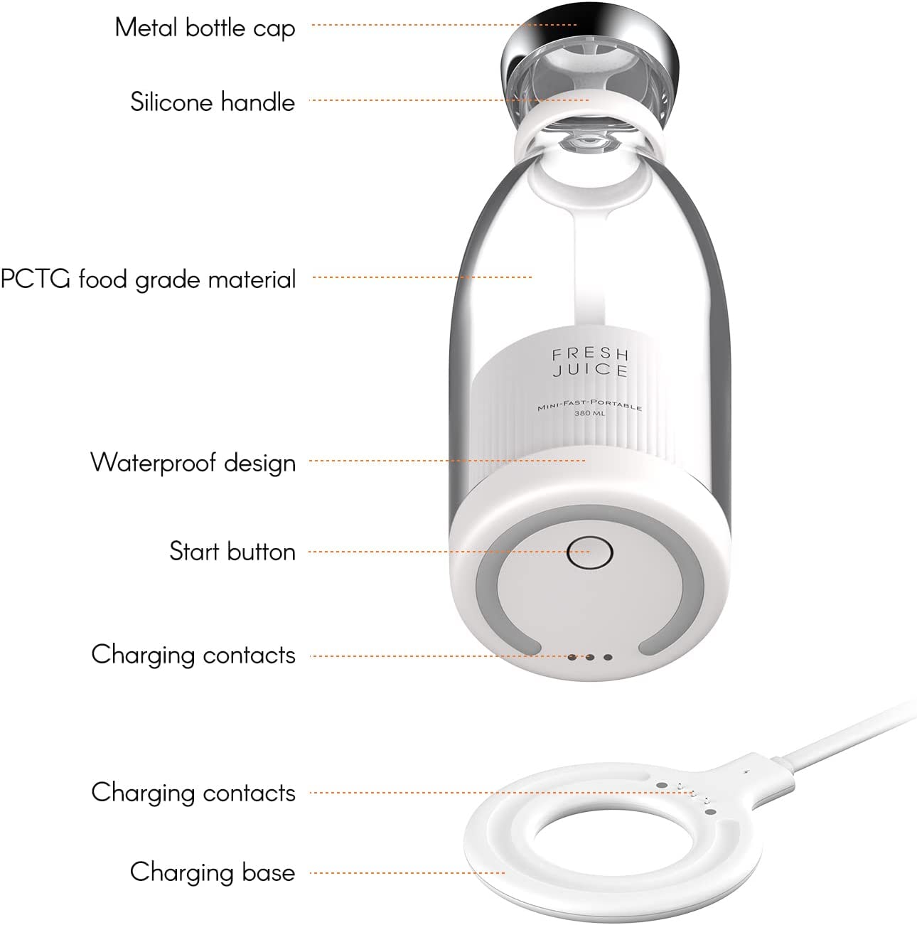 Traverl Portable Mini Juice Blender